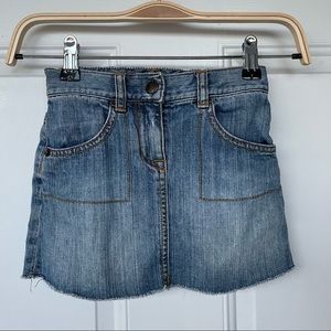 •CREWCUTS• Girl’s Denim Mini Skirt - Size 5